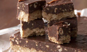 Μπουκιές με μπισκότο, σοκολάτα και φουντούκια - Λαχταριστό σνακ για παιδιά