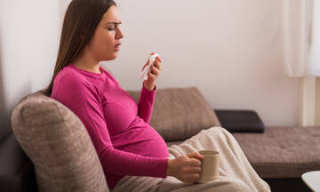 Κρυολόγημα και γρίπη στην εγκυμοσύνη: Συμβουλές για μέλλουσες μαμάδες