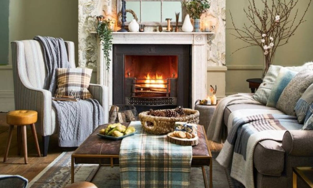 5 εύκολοι τρόποι για να μεταμορφώσεις το σαλόνι σου σ΄ έναν ζεστό χειμερινό παράδεισο