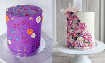 Ανοιξιάτικο πάρτι γενεθλίων: Ιδέες για εντυπωσιακές floral τούρτες (εικόνες)