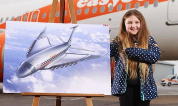 Δυο μικρά κορίτσια σχεδιάζουν eco-friendly αεροσκάφη για να προστατέψουν το περιβάλλον
