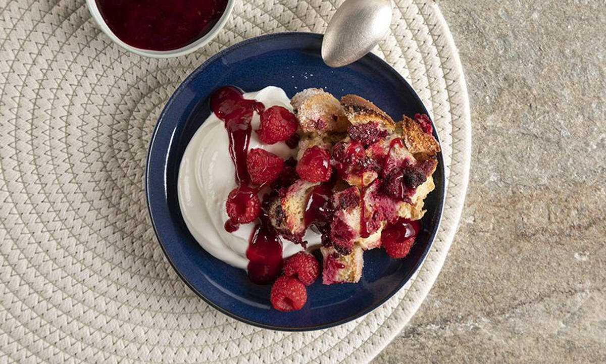 Φτιάξτε το καλύτερο και σπιτικό crumble με raspberries