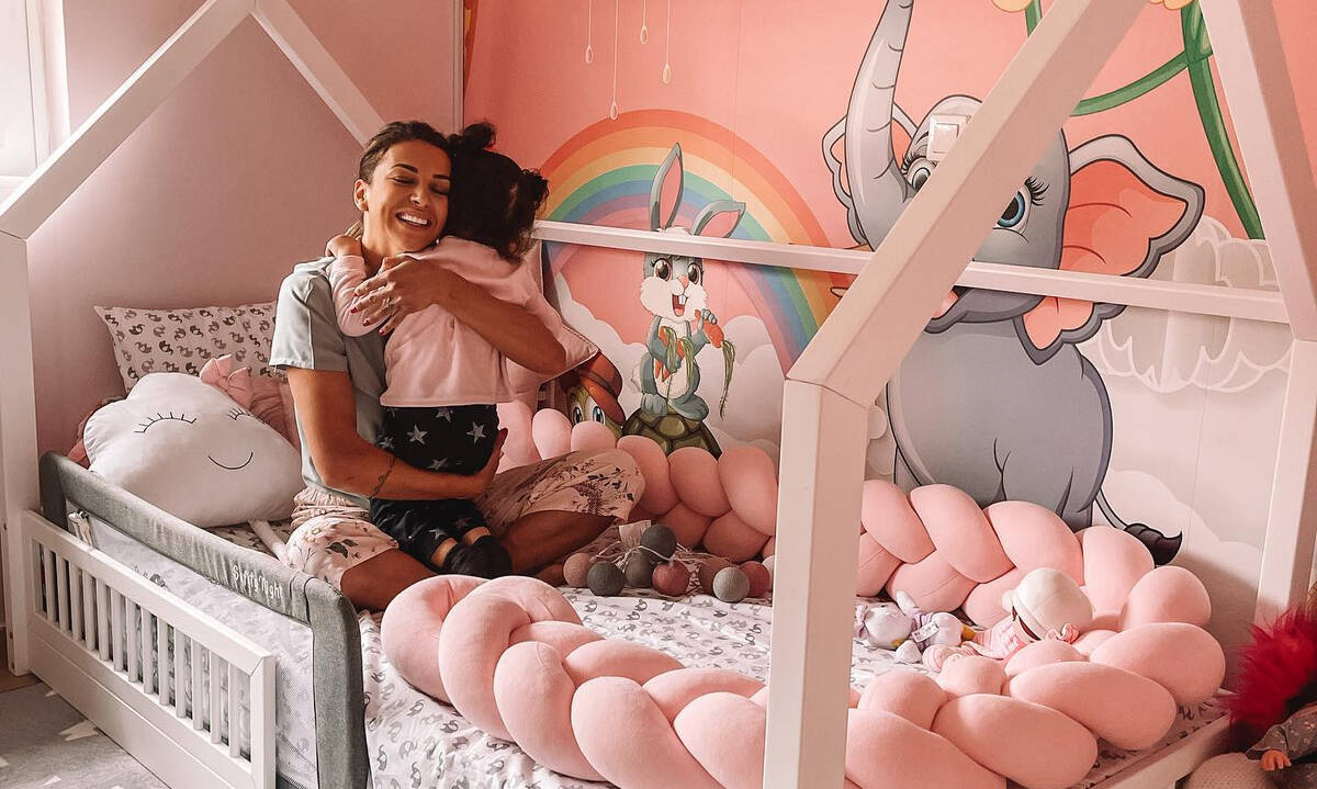 Ελένη Χατζίδου: Ανανέωσε το παιδικό δωμάτιο της Μελίτας κι είναι υπέροχο 