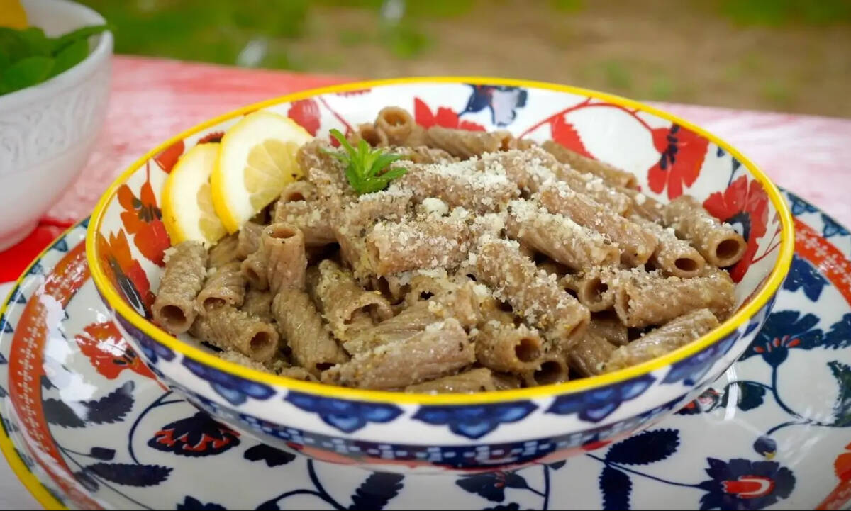 Ριγκατόνι με σάλτσα λεμόνι – Έτοιμα σε 10 λεπτά 